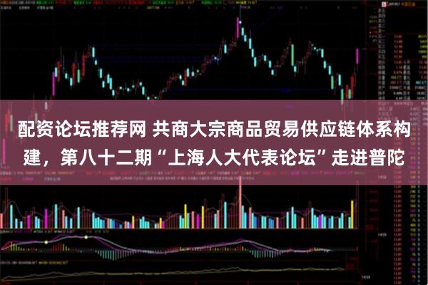 配资论坛推荐网 共商大宗商品贸易供应链体系构建，第八十二期“上海人大代表论坛”走进普陀